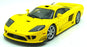 Motor Max 1/12 Scale  Diecast 73005 - Saleen S7 Twin Turbo - Yellow