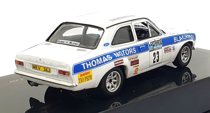 Ixo 1/43 Scale RAC439.22 - Ford Escort MK I RS 1600 #23 RAC Rally 1974