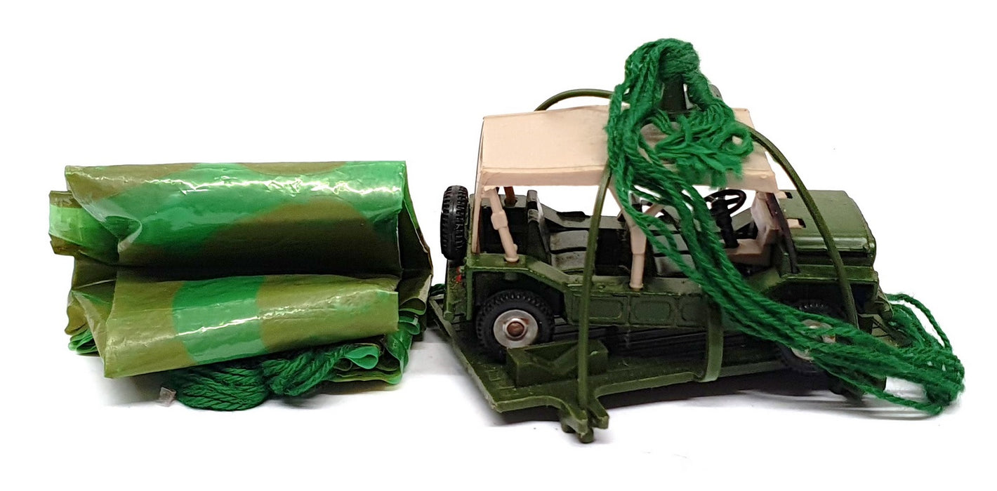 Dinky Toys Original Diecast 601 - Austin Para Moke + Camouflaged Parachute