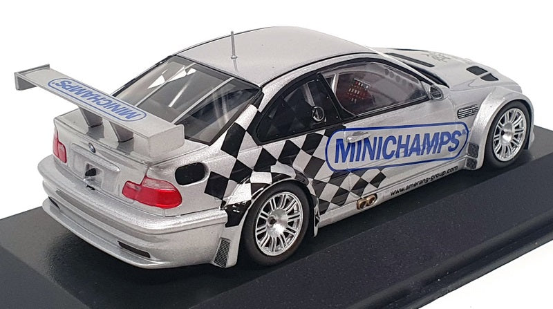 Minichamps 1/43 Scale LTF2005 - BMW M3 GTR London Toy Fair 2005 - Silver