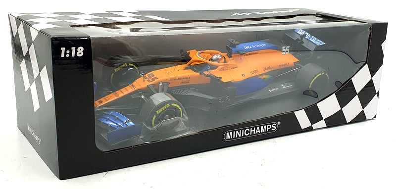 Minichamps 1/18 Scale 530 201955 McLaren F1 Team MCL35M Austrian GP 2020 - Sainz