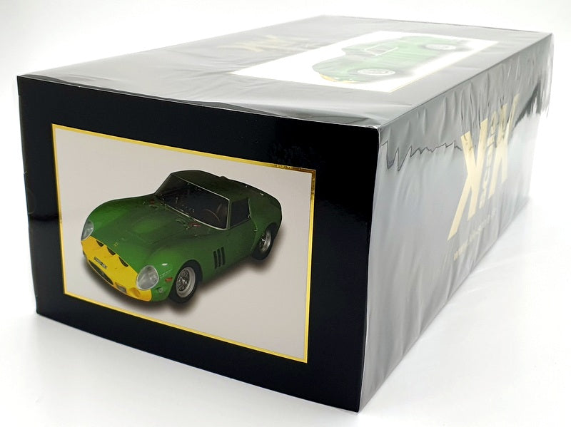 KK Scale 1/12 Scale Diecast KKDC120126 Ferrari 250 GTO 1962 D.Piper Green/Yellow