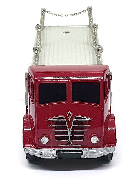 Dinky Supertoys 905 - Foden Flat Truck With Chains - Maroon/Grey