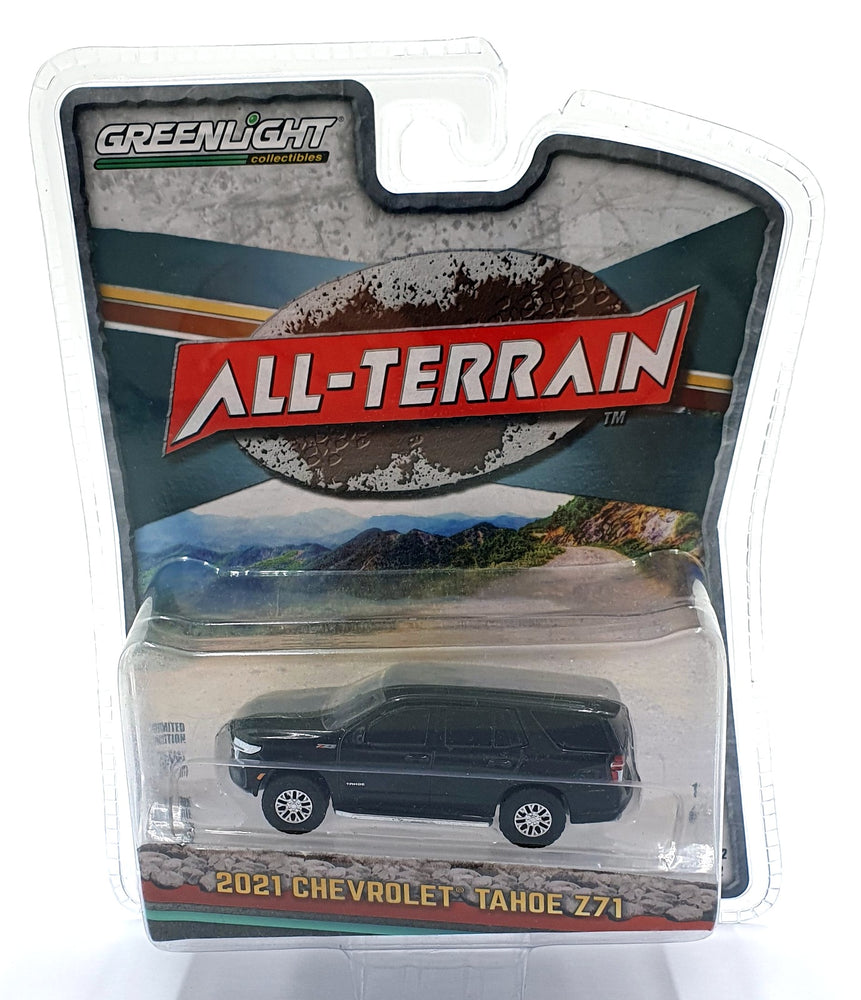 Greenlight 1/64 Scale 35210-E - 2021 Chevrolet Tahoe Z71 - Black
