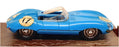Brumm 1/43 Scale R153 - Jaguar D-Type #17 Le Mans 1957 - Lt Blue