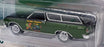 Johnny Lightning 1/64 Scale JLMC027 1965 Chevy Chevelle Wagon Turtle Wax Green
