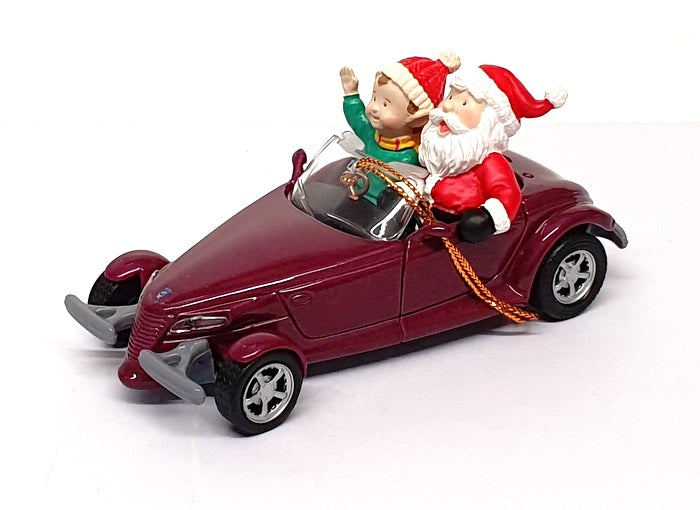 Maisto 1/38 Scale Diecast TD99903 - Christmas Plymouth Prowler - Bordeux