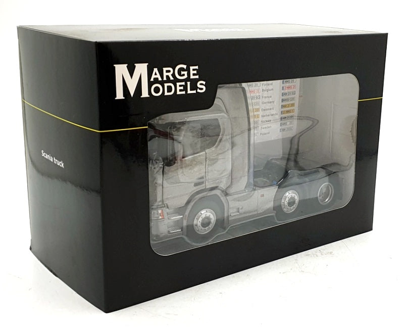 Marge Models 1/32 Scale 2015-02 - Scania R500 6x2 Truck - Dark Grey