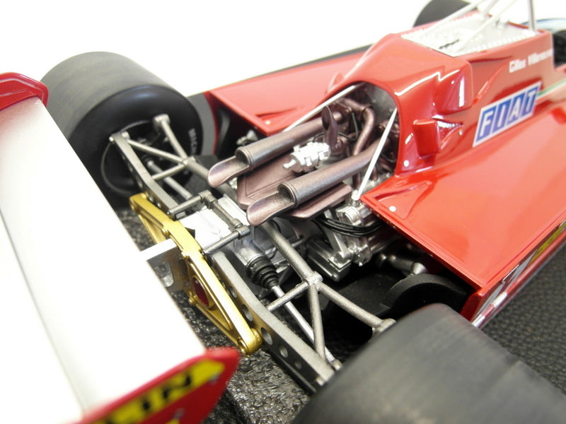 GP Replicas 1/12 Scale GP12-16A - F1 Ferrari 126 CK 1981 #27 G. Villeneuve
