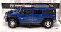 Maisto 1/27 Scale Diecast 32122 - Hummer - Blue