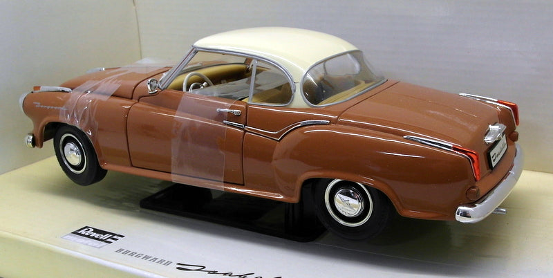 Revell 1/18 Scale Diecast 08983 - Borgward Isabella Coupe Brown Cream