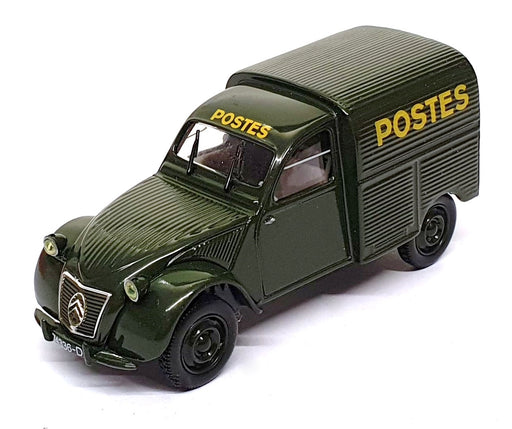 Norev 1/43 Scale 40 9562X - 1952 Citroen 2cv Van La Poste Postes - Green