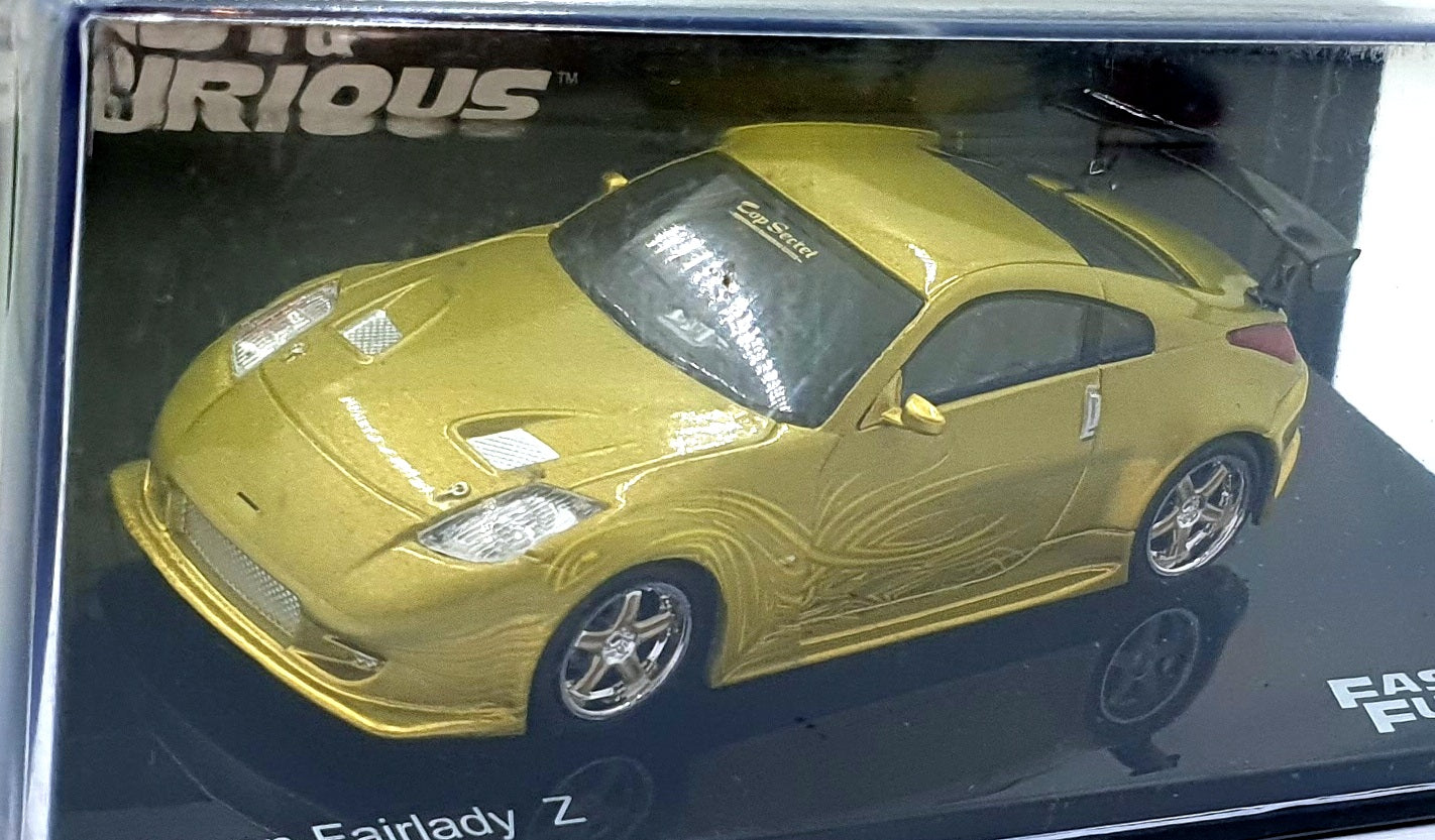 DeAgostini 1/43 Scale F220CMC095 - Fast and Furious Nissan Fairlady Z Met Yellow