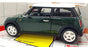 BURAGO 1/18 Scale Diecast 33796 - Mini Cooper - Green With White Roof