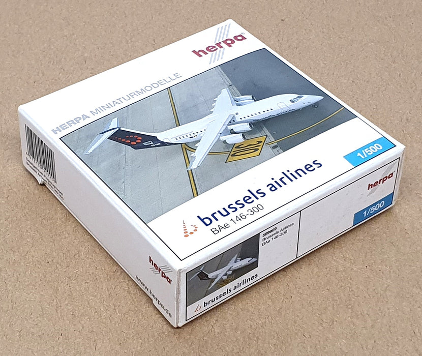 Schabak 1/500 Scale 509909 - BAe 146-300 Aircraft Brussels Airlines OO-DWL