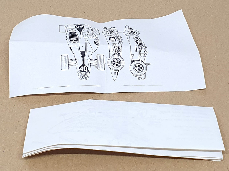 SMTS 1/43 Scale Partly Built Kit RL14 - Indianapolis Paxton Turbine