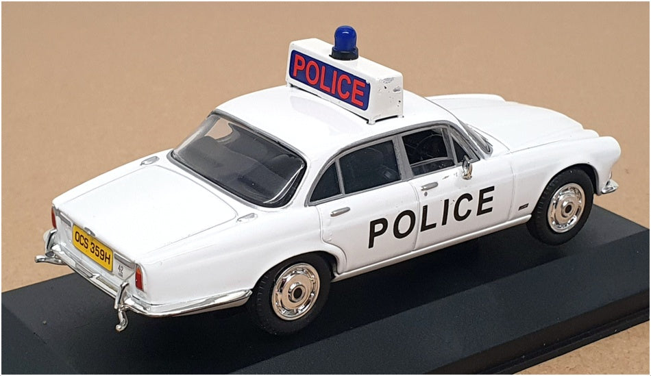 Vanguards 1/43 Scale VA08609 - Jaguar XJ6 Ayrshire Police - White