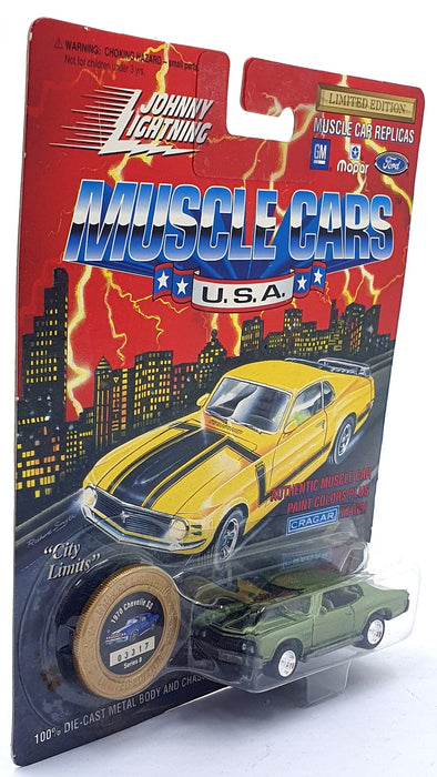 Johnny Lightning 1/64 Scale 200-180 - Muscle Cars 1970 Chevelle SS - Dark Green