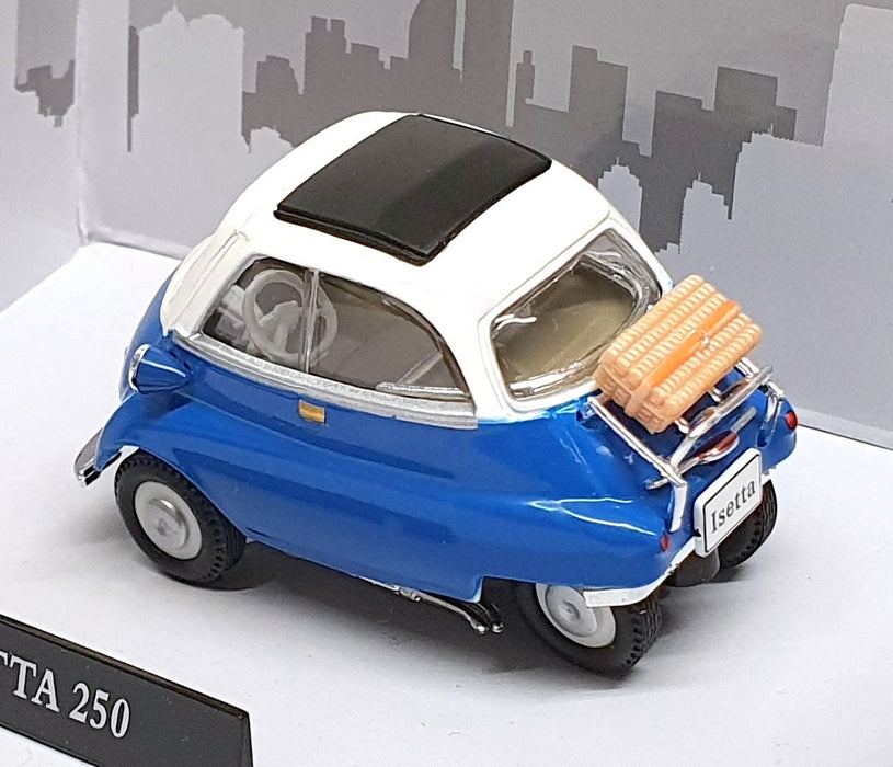 Cararama 1/43 Scale Diecast 251PND - BMW Isetta 250 - Blue/White