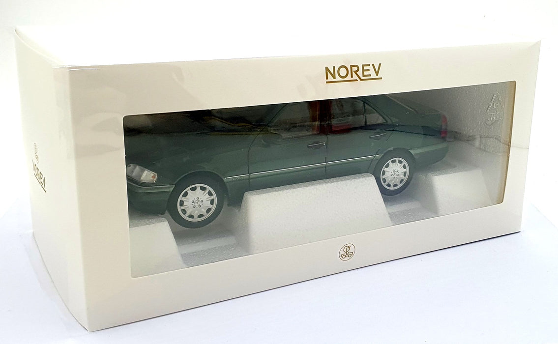 Norev 1/18 Scale Diecast 183372 - 1993 Mercedes- Benz C-Class - Met. Green
