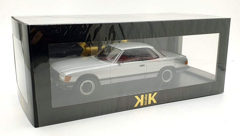 KK 1/18 Scale Diecast KKDC180891 - 1985 Mercedes-Benz 500 SLC 6.0 AMG - Silver