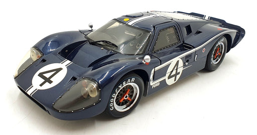 Exoto 1/18 Scale Diecast 18056 - 1967 Ford GT40 MKIV Le Mans #4 - Blue