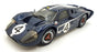 Exoto 1/18 Scale Diecast 18056 - 1967 Ford GT40 MKIV Le Mans #4 - Blue