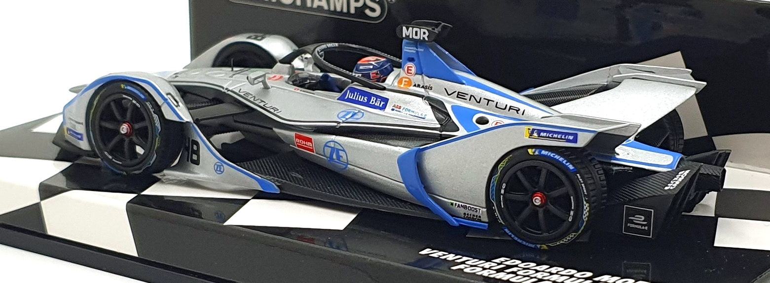 Minichamps 1/43 Scale 414 180048 - Venturi FE Team FE Season 5 - Mortara
