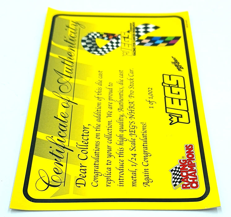 Racing Champions 1/24 Scale 18672P - Jeg's Dodge NHRA Stock Car Cancer Research