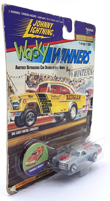 Johnny Lightning 1/64 Scale 301-02 - Wacky Winners Trouble Maker - Silver