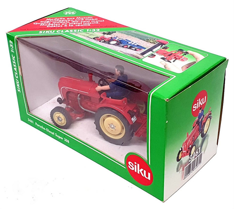 Siku 1/32 Scale 3461 - Porsche Diesel Super 308 Tractor - Red