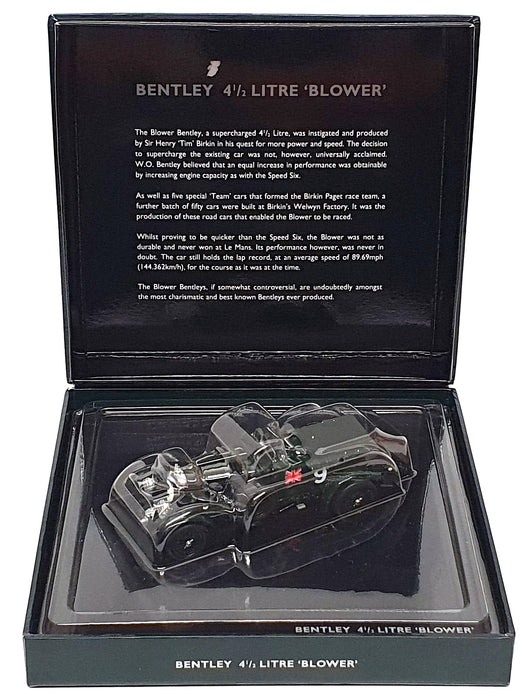 Minichamps 1/43 Scale BL466 - Bentley 4½ Litre Blower #9 - Green
