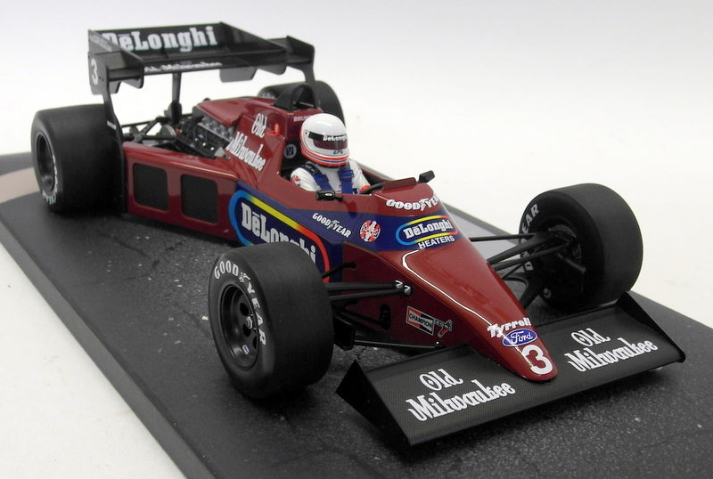 Minichamps 1/18 Scale - 117 840003 Tyrrell Ford 012 M Brundle Detroit 1984