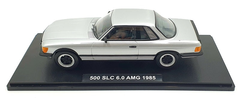 KK 1/18 Scale Diecast KKDC180891 - 1985 Mercedes-Benz 500 SLC 6.0 AMG - Silver