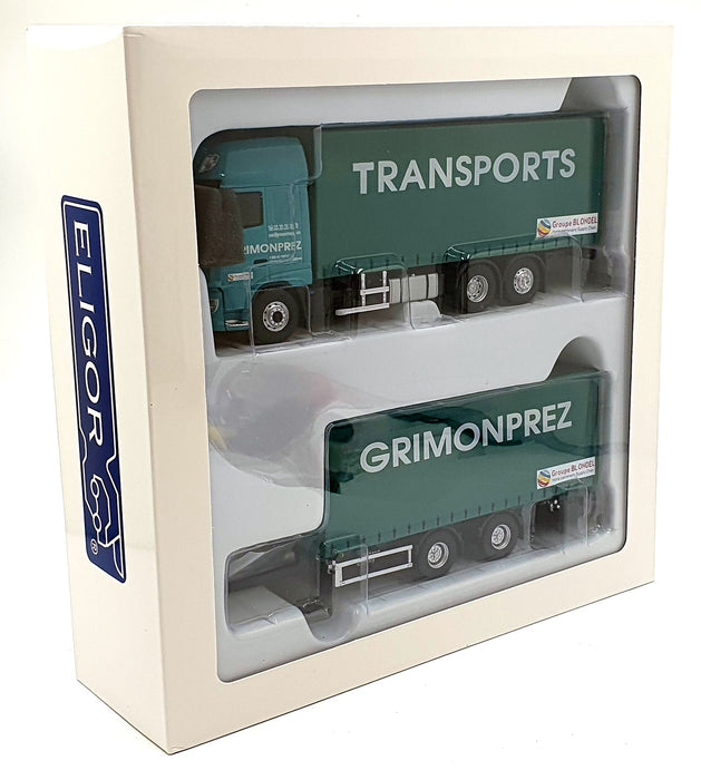 Eligor 1/43 Scale 116355 - 2017 DAF XF MY Camion Remorque Transports Grimonprez