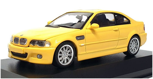 Maxichamps 1/43 Scale 940 020021 - 2001 BMW M3 Coupe (E46) - Yellow