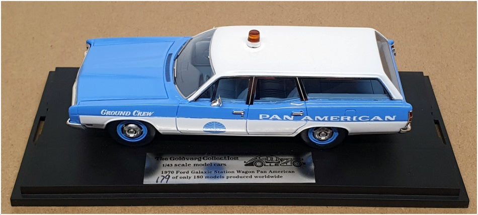 Goldvarg 1/43 Scale GC-PAA-007 - 1970 Ford Galaxie Station Wagon PAN AM