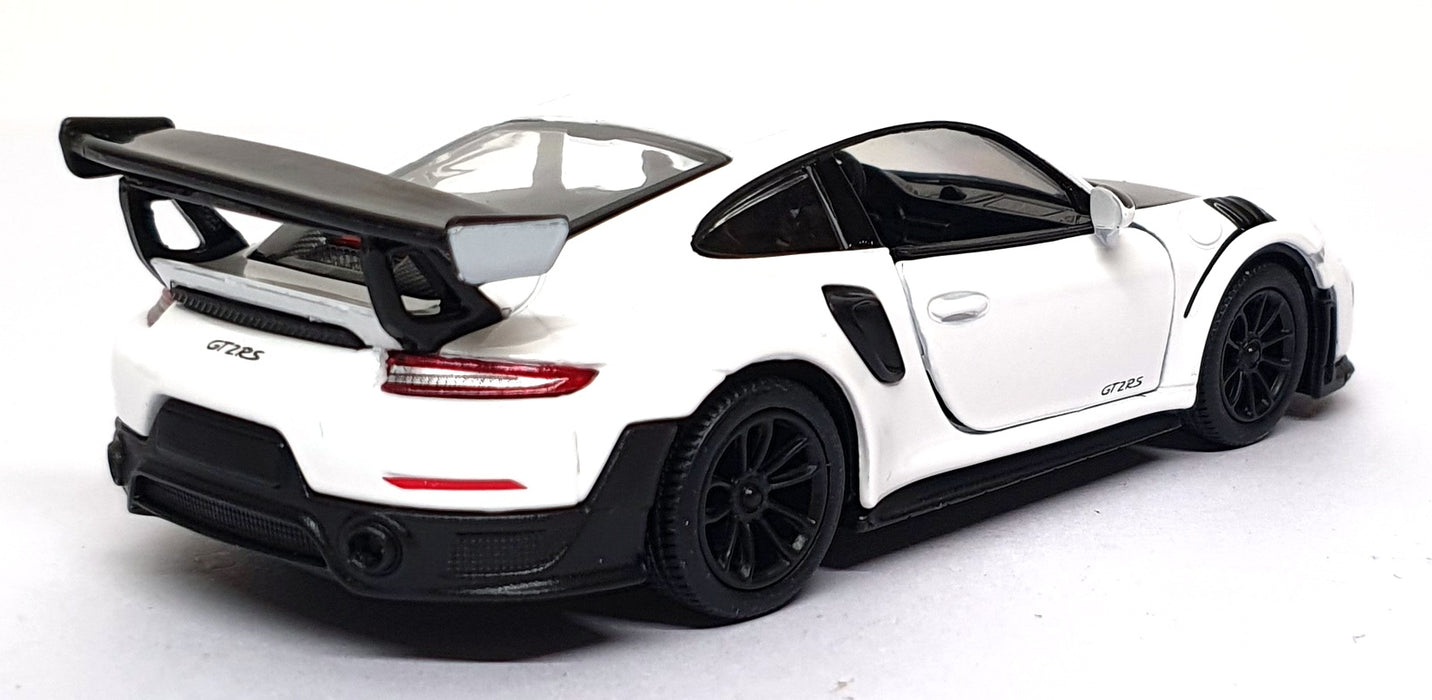 Kinsmart 1/32 Scale Pull Back & Go TY1239 - Porsche GT2 RS (991) White