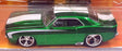 Jada1/64 Scale Diecast 12006 - 1969 Chevrolet Camaro - Met. Green/White