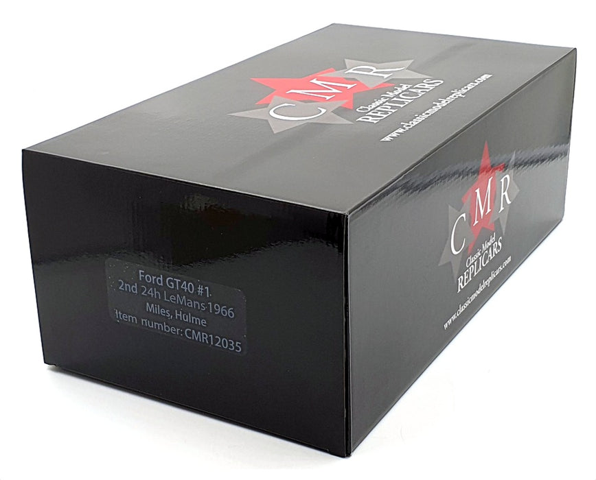 CMR 1/12 Scale CMR12035 - Ford GT40 MkII - 2nd 24h Le Mans 1966 #1 Miles/Hulme