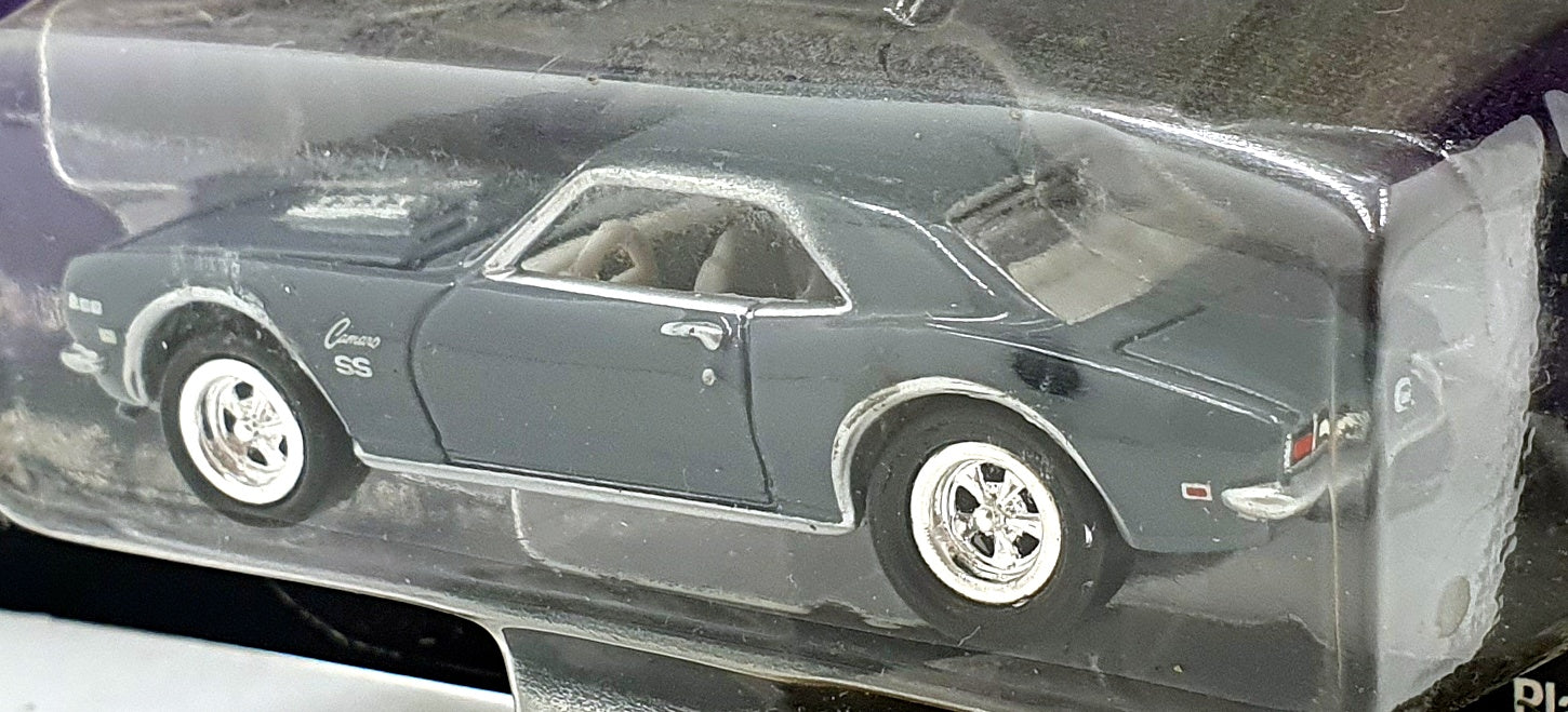 Johnny Lightning 1/64 Scale 451-01 - 1968 Chevrolet Camaro RS/SS 396 - Grey