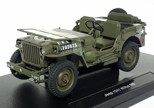 Welly 1/18 Scale Diecast 18055W - 1941 Jeep Willys MB Open top US Army