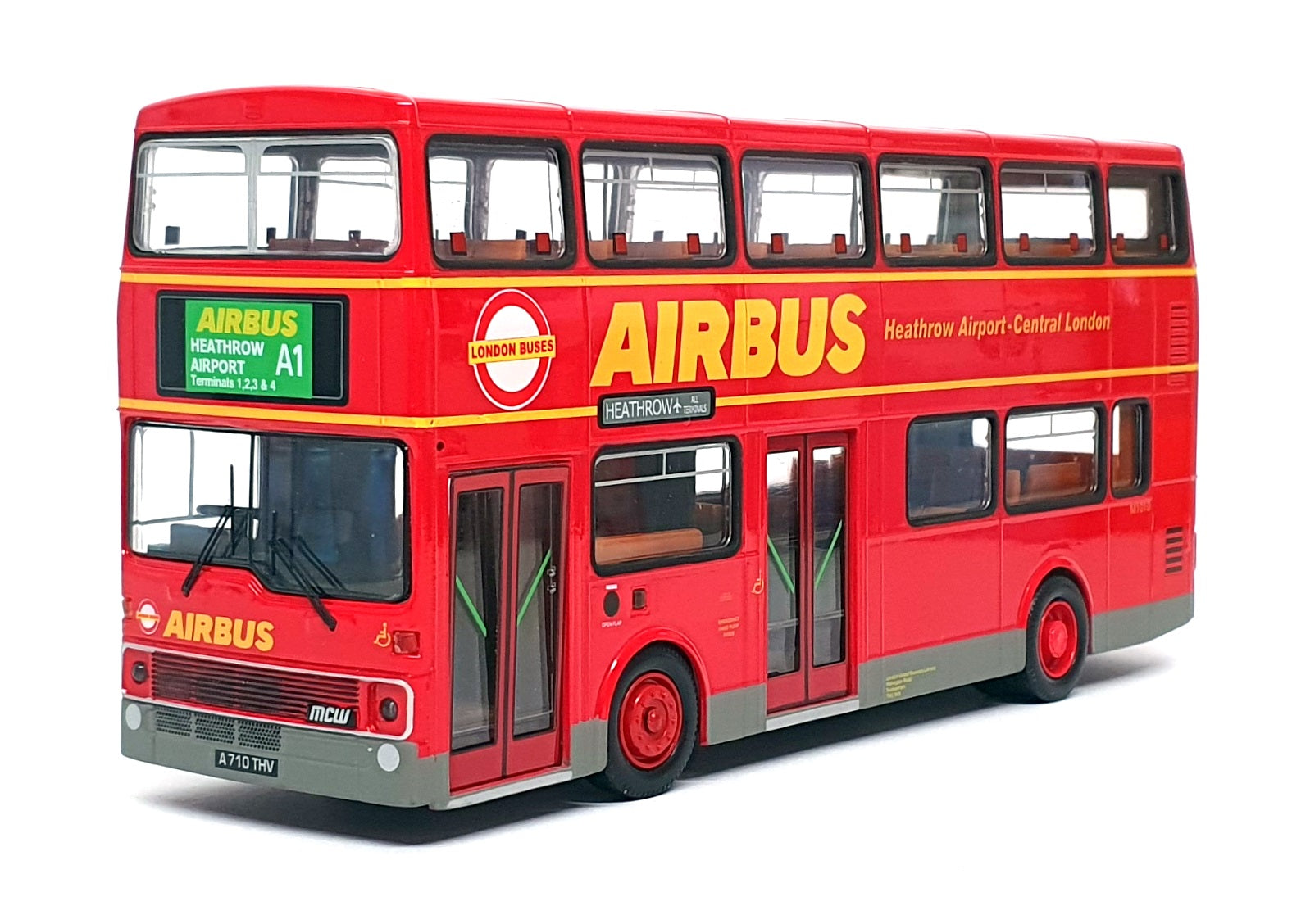 Collector's Model 1/50 Scale MCW-73101b - Metrobus Mk1 Rt. A1 London Heathrow