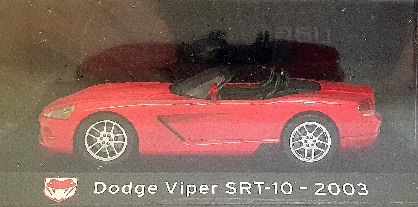 Panini 1/43 Scale Diecast PA2003R - 2003 Dodge Viper SRT-10 - Red