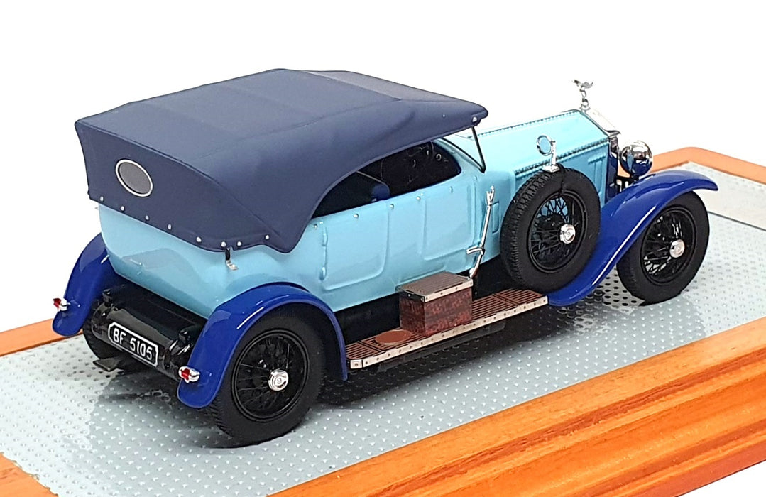 Ilario 1/43 Scale IL43116 - 1924 Rolls Royce Silver Ghost Torpedo Tourer - Blue