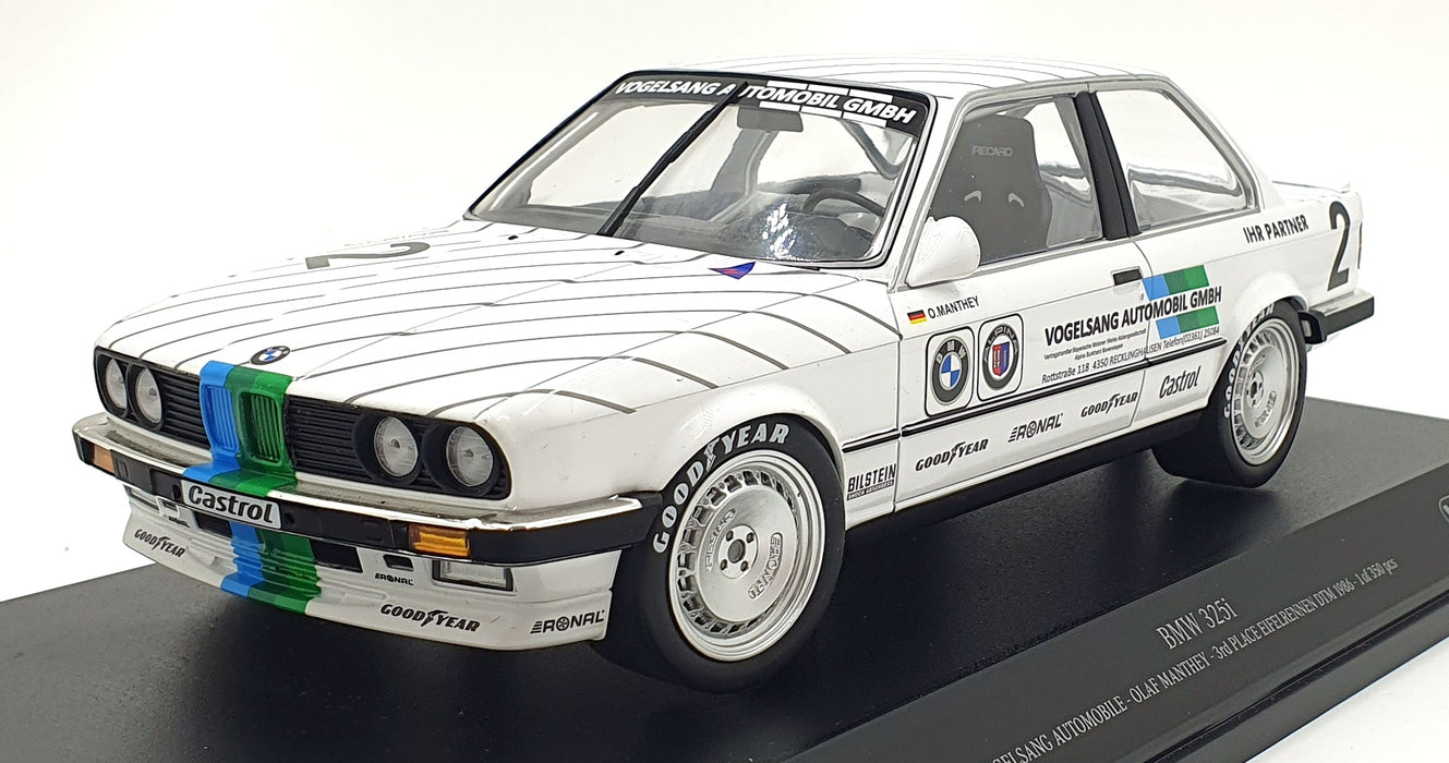 Minichamps 1/18 Scale 155 862602 BMW 325i Vogelsang Automobile Eifelrennen '86