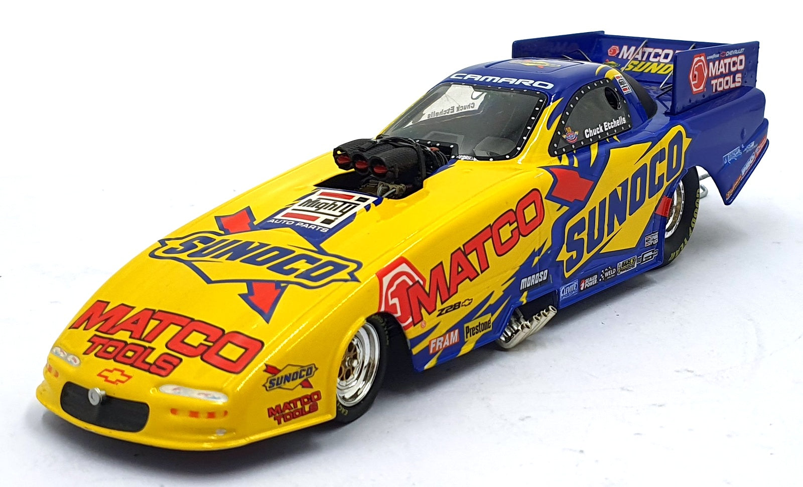 Action 1/24 Scale 101761 - Chevrolet Funny Car Dragster 2001 - Etchells
