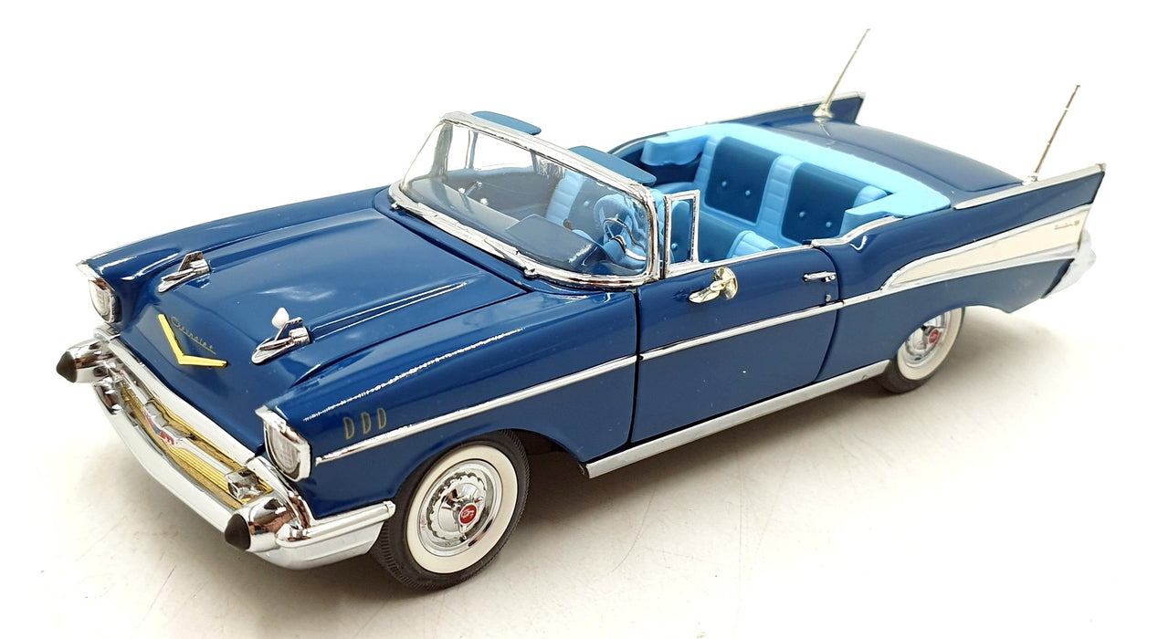 Danbury Mint 1/24 Scale No. 41 - 1957 Chevrolet Bel Air - Blue