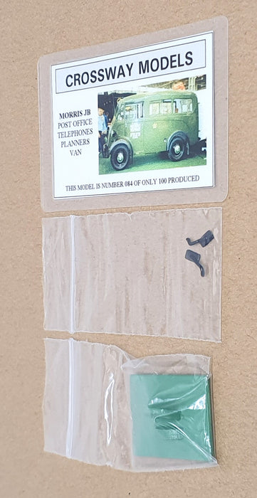 Crossway Models 1/43 Scale CS06 - Morris JB P.O.T. Planners Van - Green