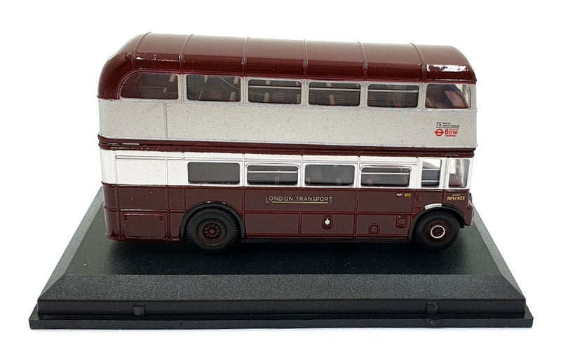 Oxford Omnibus 1/76 Scale 76RM112 Routemaster London Transport Bow Centenary